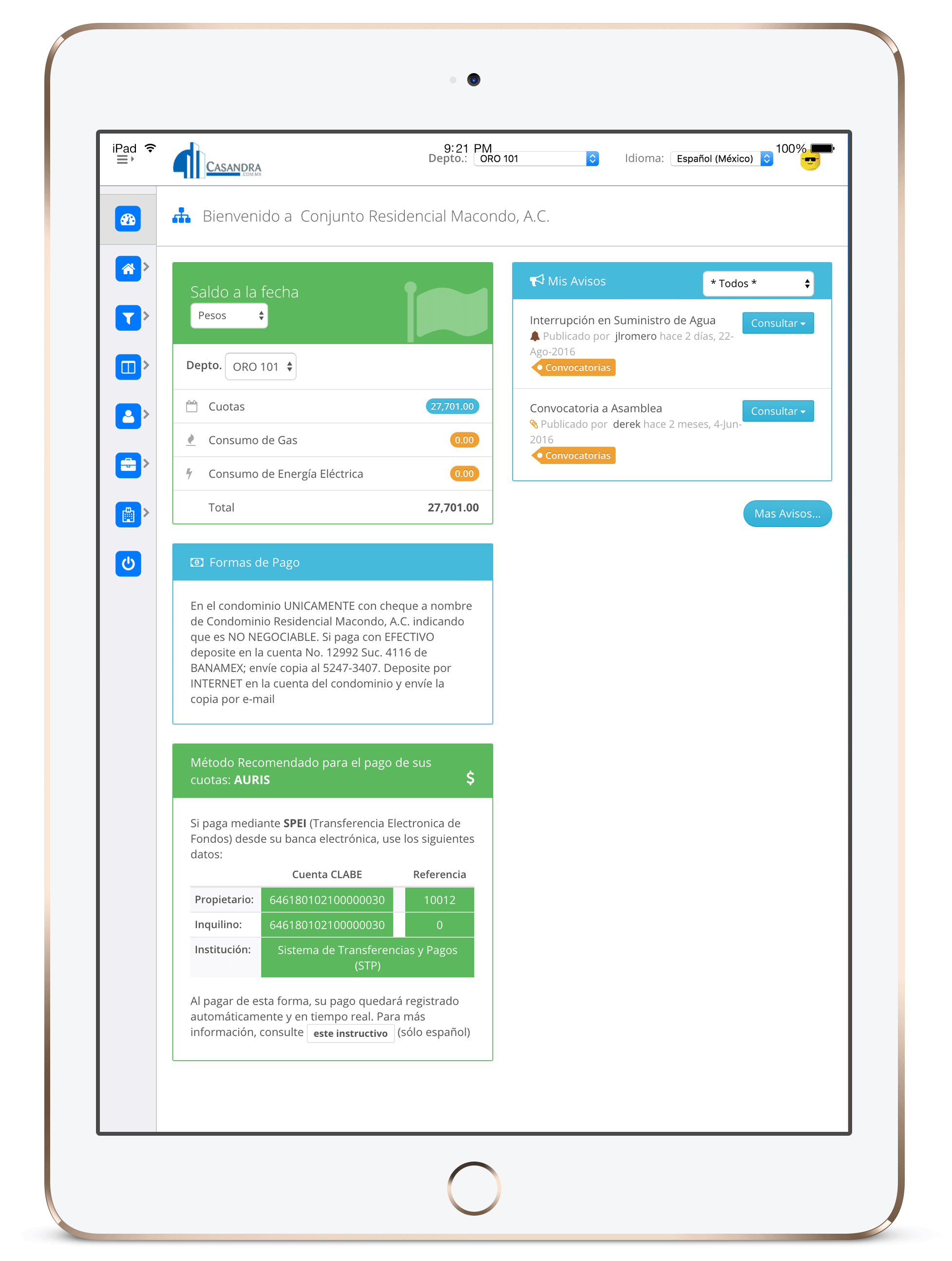 Registro de Ingresos